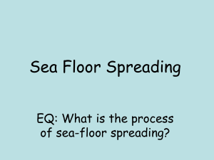 1 4 Sea Floor Spreading