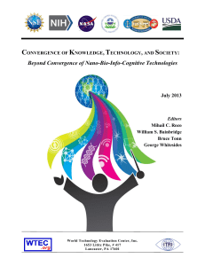 Convergence of Knowledge, Technology, and Society: Beyond Convergence of Nano-Bio-Info-Cognitive Technologies (2013)