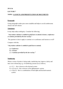 LEGAL DRAFTING Lecture notes 7