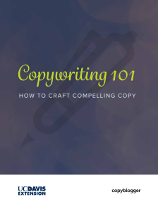 Copywriting-101 copyblogger.com