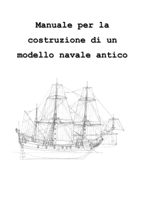 Manuale per la costruzione di un modello navale antico