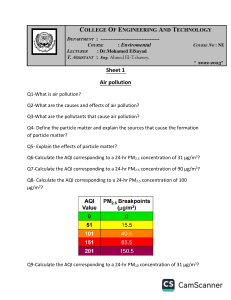 Air pollution-Sheet 1(1)