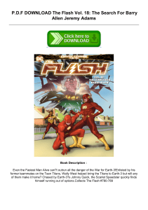 -DOWNLOAD--PDF-The-Flash-Vol-18-The-Search-For-Barry-Allen-BY--Jeremy-Adams