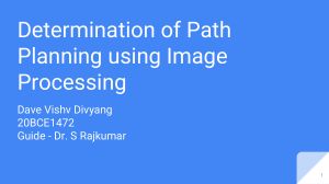 DaveVishv - Path Planning using Image Processing