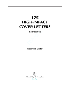 John.Wiley.&.Sons.175.High-Impact.Cover.Letters.3rd.Edition.0471210846