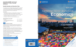 igcse economics sample