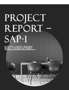 Project Report DLD