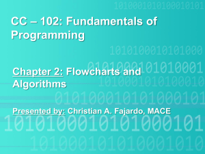CC102-Chapter-2-Flowcharts-and-Algorithms
