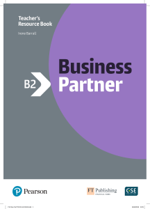 Business Partner B2 Teachers Book