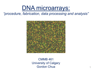 CMMB 461 DNA MICROARRAY 1 2022 FOR D2L