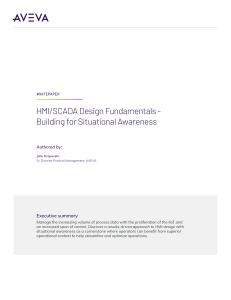 Whitepaper - HMI SCADA Design Fundamentals Building for Situational Awareness