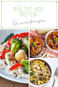 Healthy High Protein Dinner Recipes