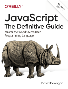 JavaScript The Definitive Guide 7th edition