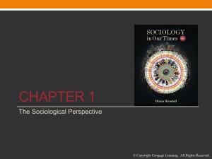 Soc 101 Chapter 1 (PowerPoint Presentation)
