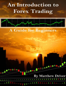 An introduction to Forex Trading by Matthew Driver