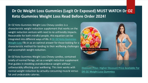 Dr Oz Weight Loss Gummies 