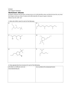 OrganicNomenclature worksheets-4