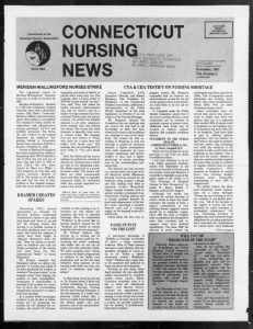 Connecticut Nursing News  1981-11  Vol 55 Iss 2 -- Volume 55, Issue 2, 1981-11 -- Connecticut Nurses' Association -- 2bc4953ff5e34f6fc9e0fe8121d26ee4 -- Anna’s Archive