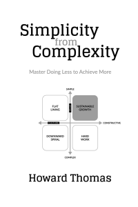 Simplicity from Complexity by Howard Thomas