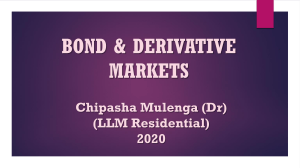 Module 4- Bond & Derivative Markets