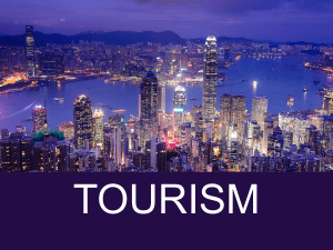 TOURISM Operations Management Chapter 1 INTRODUTION