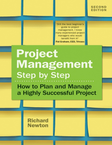 Project management step by step how to plan and manage a highly successful project ( PDFDrive )