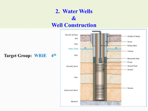 2. Water Wells & Well Construction