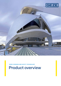 GEZE Product-brochure EN 535819