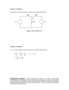 chapter 3 solutions - ELEC 273 TB