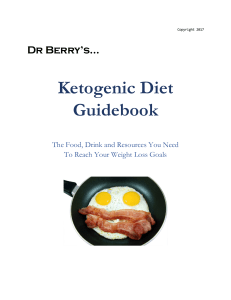 Ketogenic Diet Guidebook Final