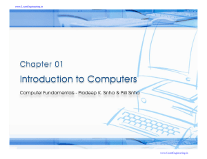 Computer Fundamentals P.K Sinha   (By Yogi)-By www.LearnEngineering.in