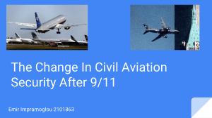 The Change In Civil Aviation Security After 9 11