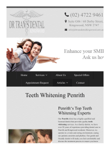 Teeth Whitening Penrith