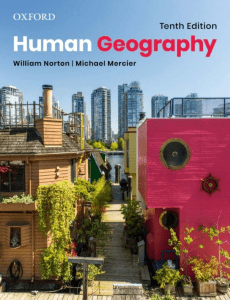 Human geography ENST 1020 textbook
