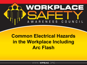 Arc Flash & Common Electrical Hazards