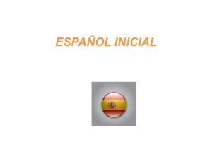 Español Inicial Ppt_M1