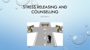 Stress Release and Counselling 3