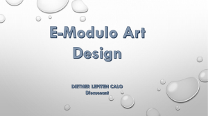 E-Modulo Art Design PPT