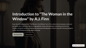 Get (eBook) The Woman in the Window by A.J. Finn