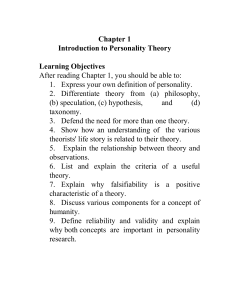 Test bank theories of personality 8th ed