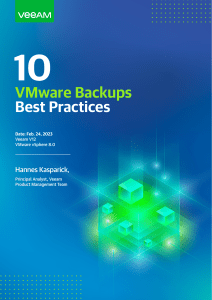 10 vmware backups best practices v3