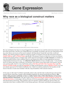 Gene Expression - Why race as a biological construct matters - Unknown (1)