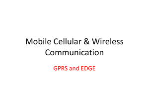  GPRS and EDGE