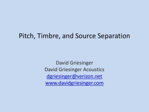 Pitch, Timbre, Source Separation talk web sound 3