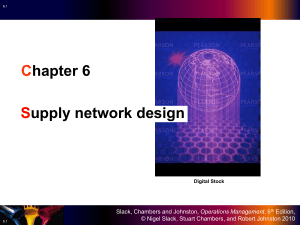 Suppy Network Design