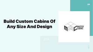 Build Custom Cabins Of Any Size And Design