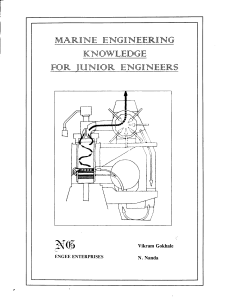 Marine Engineering Knowledge for Junior Engineers