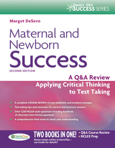 Maternal & Newborn Success