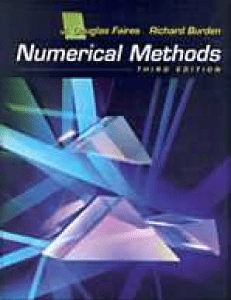 Numerical Method by J Dougles Faires Ric