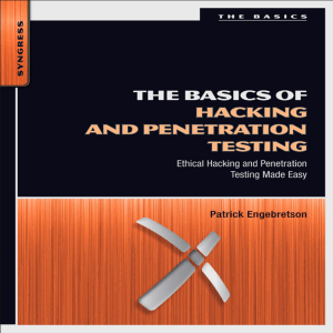 03. The Basics of Hacking and Penetration Testing